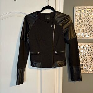 Aritzia | Wilfred Free Vegan Leather Moto Jacket